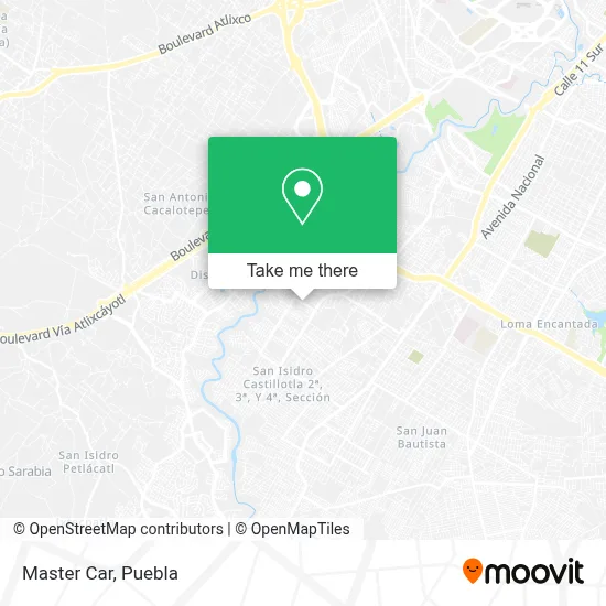 Master Car map