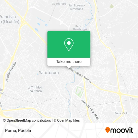 Puma map