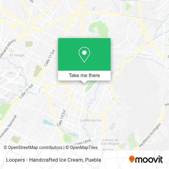 Loopers - Handcrafted Ice Cream map