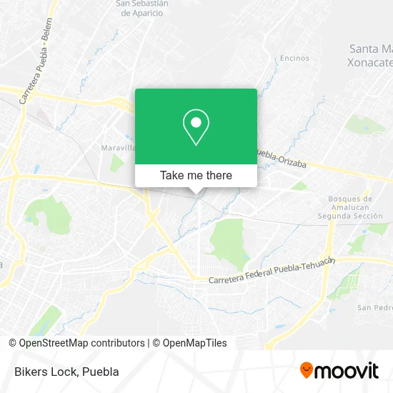 Bikers Lock map