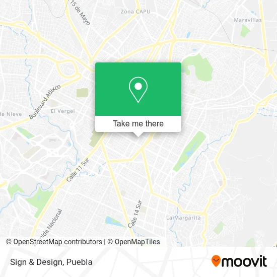 Sign & Design map