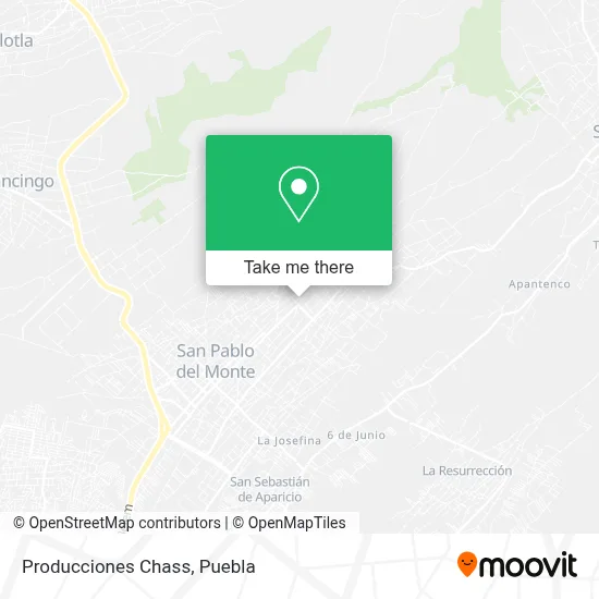 Producciones Chass map