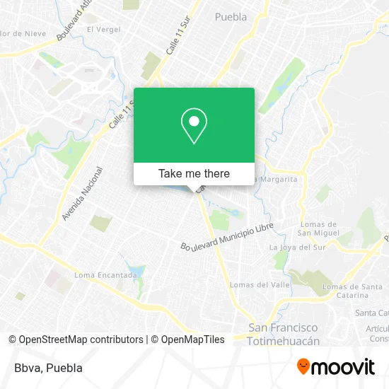 Bbva map