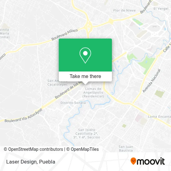 Laser Design map