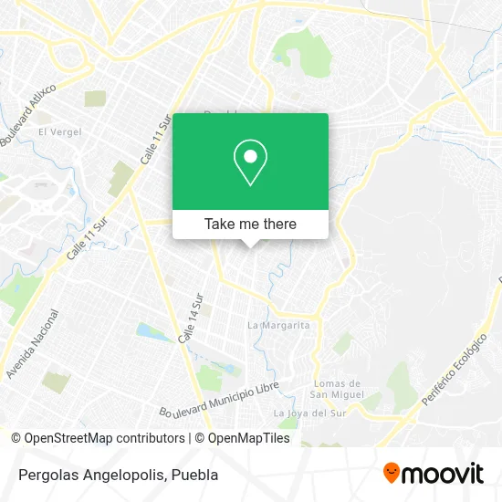 Pergolas Angelopolis map