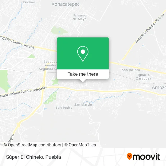 Súper El Chinelo map