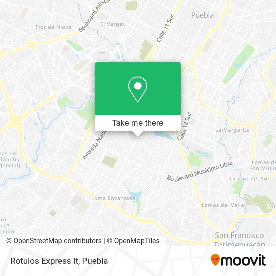 Rótulos Express It map