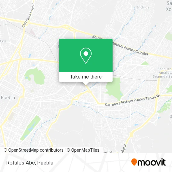Rótulos Abc map