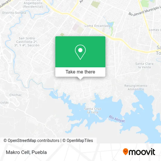 Makro Cell map