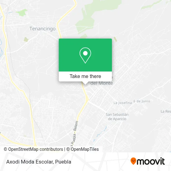 Axodi Moda Escolar map