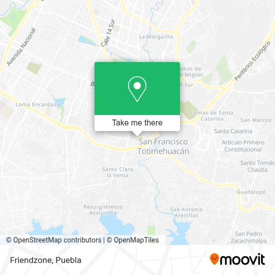 Friendzone map