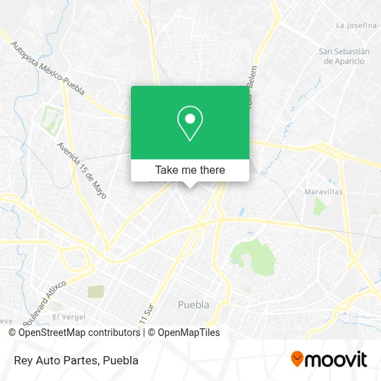 Rey Auto Partes map