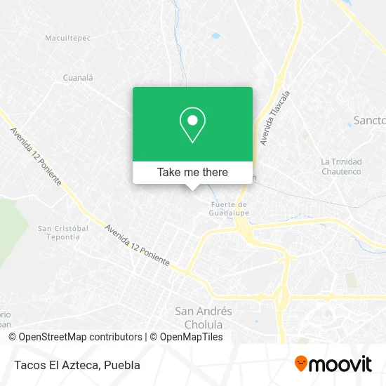 Tacos El Azteca map