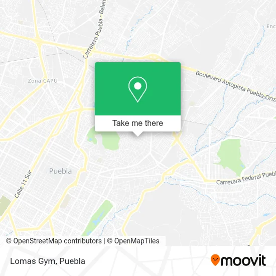 Lomas Gym map
