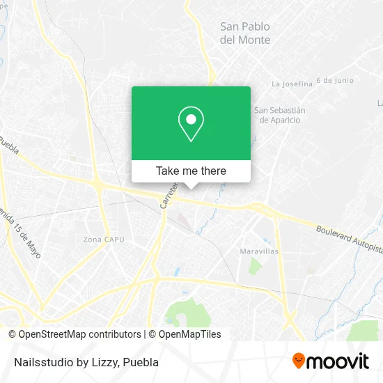 Nailsstudio by Lizzy map