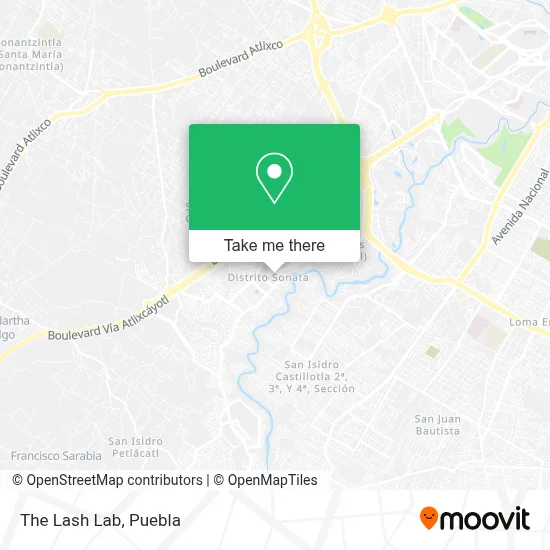 The Lash Lab map