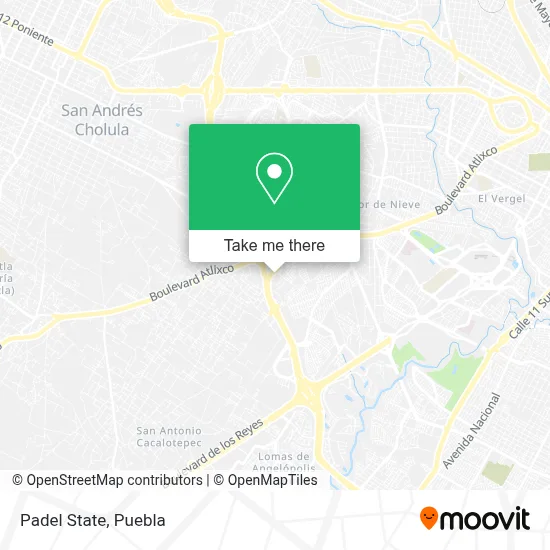 Padel State map