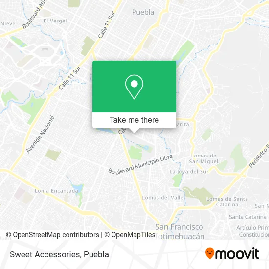Sweet Accessories map
