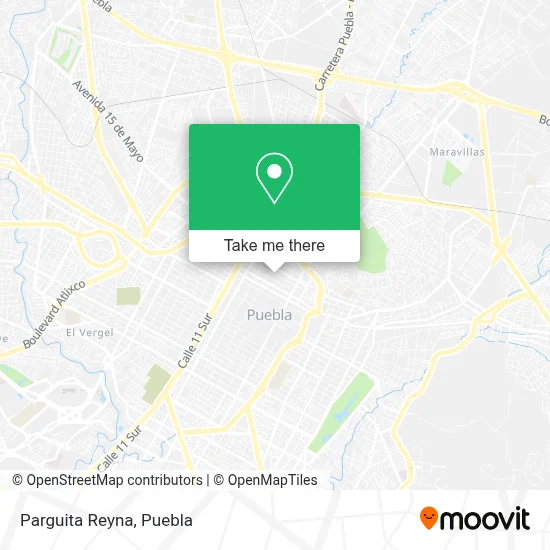 Parguita Reyna map