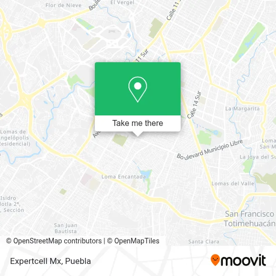 Expertcell Mx map