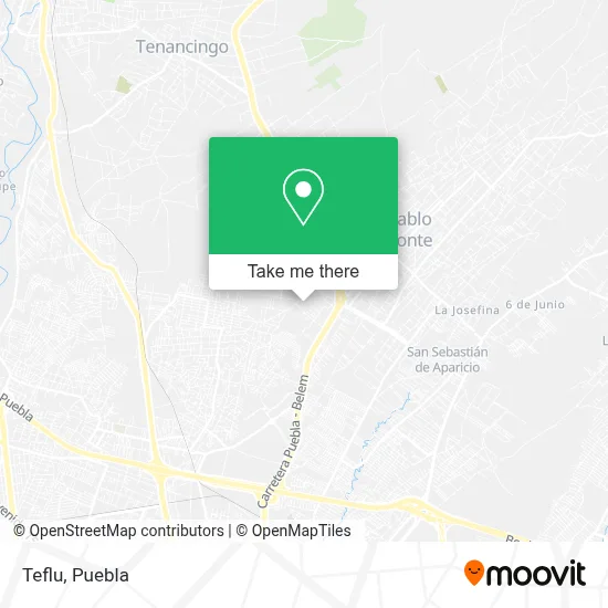 Teflu map