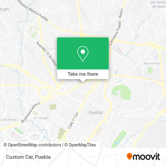 Custom Car map