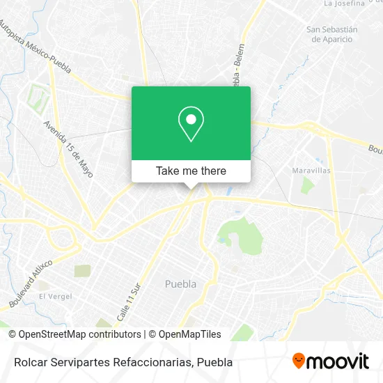 Rolcar Servipartes Refaccionarias map