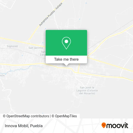 Innova Mobil map