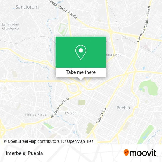 Interbela map