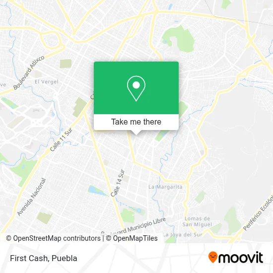 First Cash map