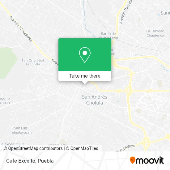 Cafe Excelto map