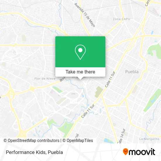 Performance Kids map