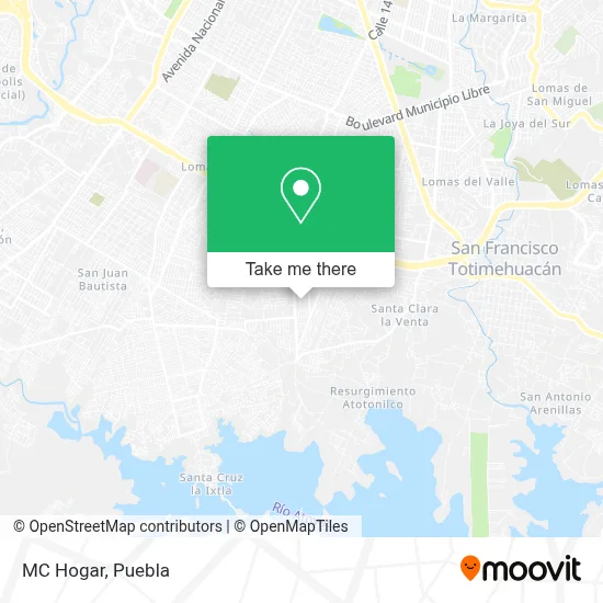 MC Hogar map