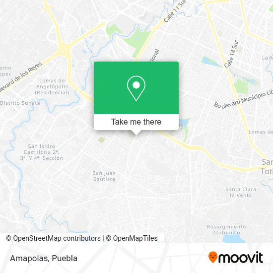 Amapolas map
