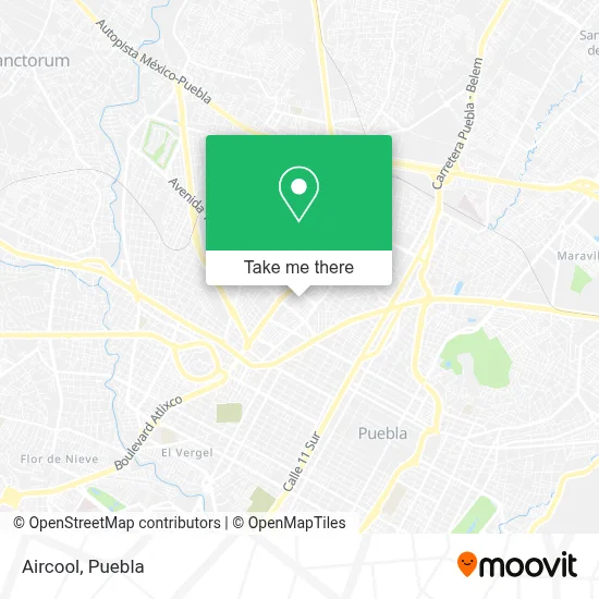 Aircool map