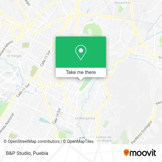 B&P Studio map