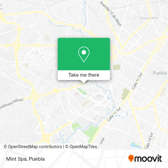 Mint Spa map