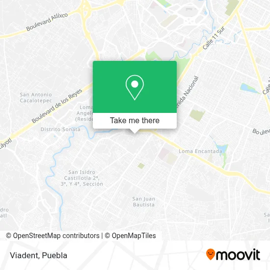 Viadent map