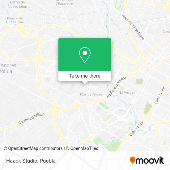 Haack Studio map