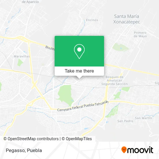 Pegasso map