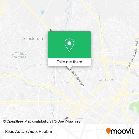 Rikis Autolavado map