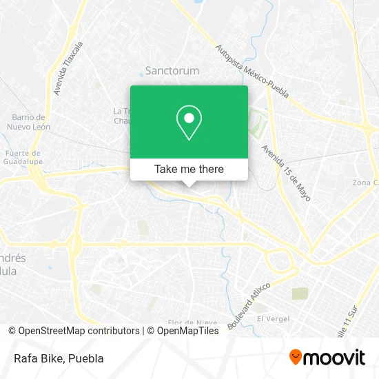 Rafa Bike map