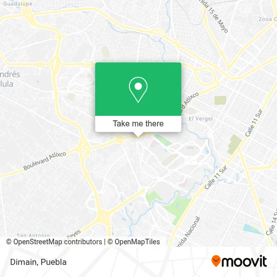 Dimain map