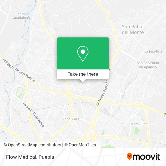 Flow Medical map