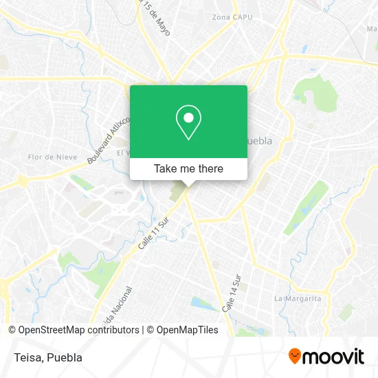 Teisa map
