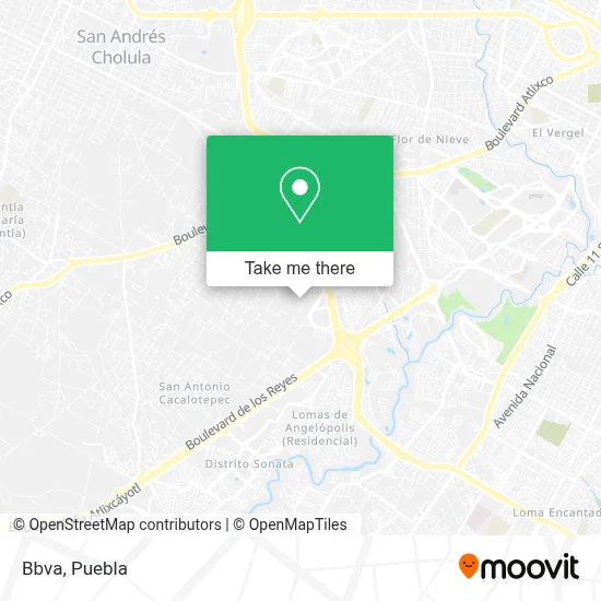 Bbva map