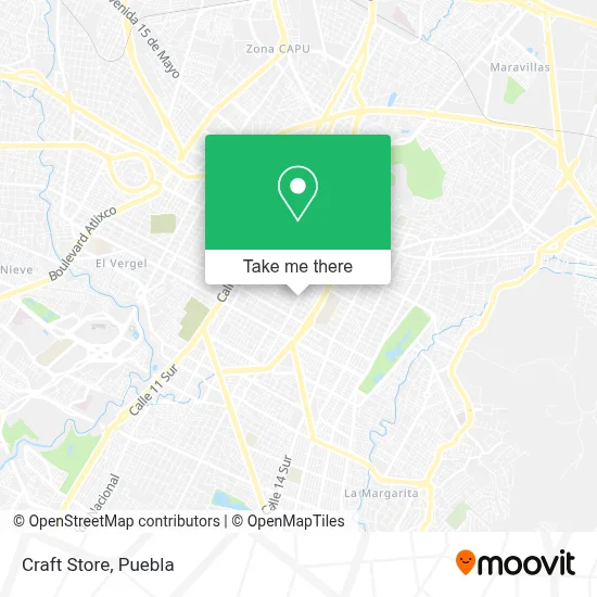 Craft Store map