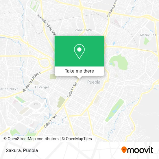 Sakura map