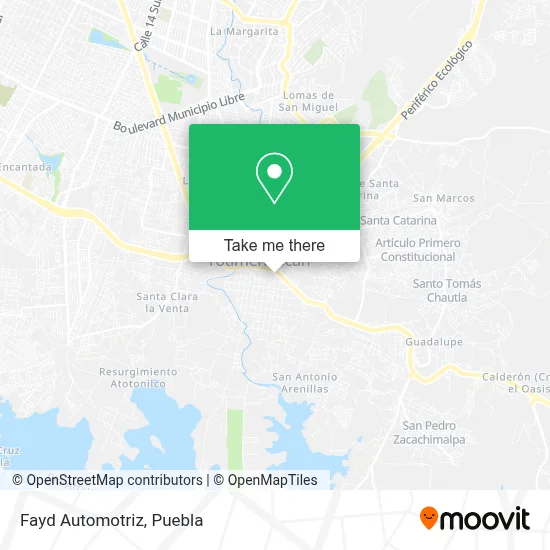 Fayd Automotriz map