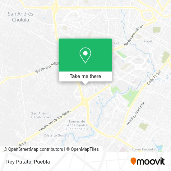 Rey Patata map